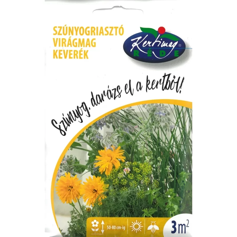 Szúnyogriasztó virágmag keverék- Rédei
