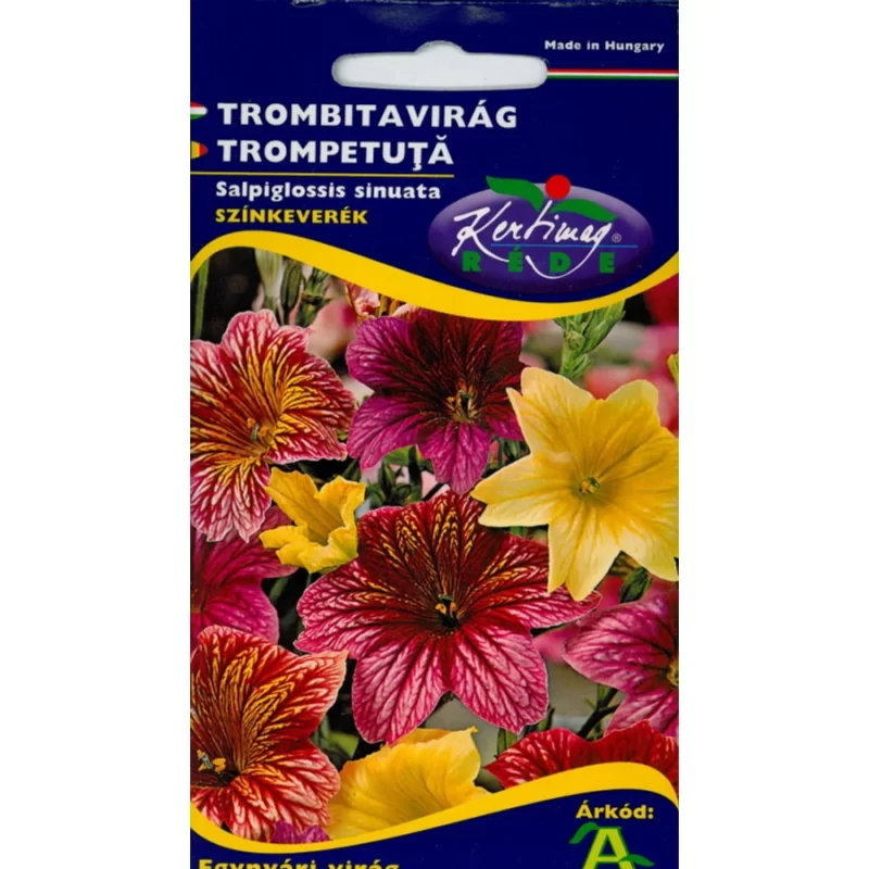 Trombitavirág vetőmag- színkeverék, Rédei
