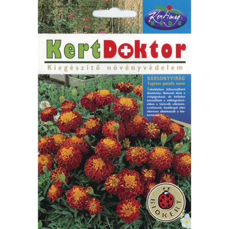 Bársonyvirág vetőmag- színkeverék, Kertdoktor, Rédei