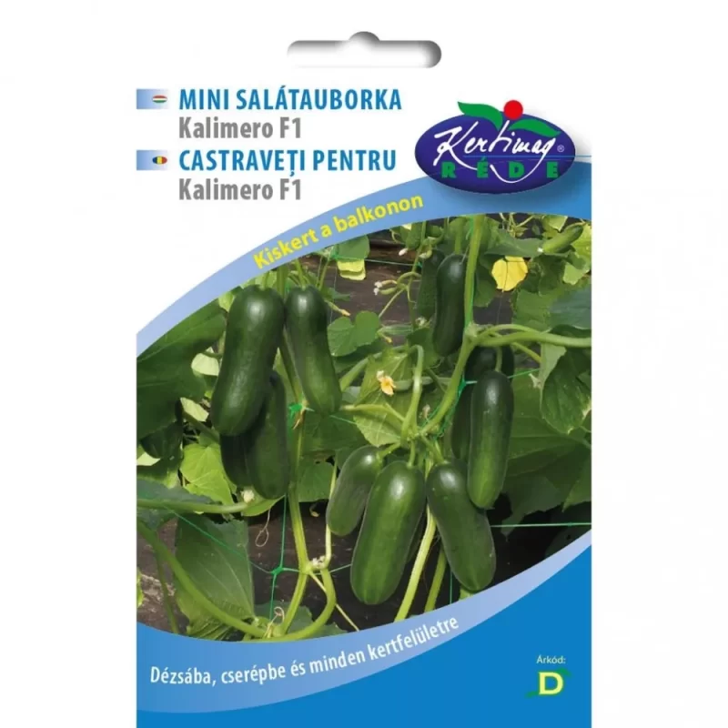 Uborka vetőmag- mini salátauborka Kalimero F1, Rédei