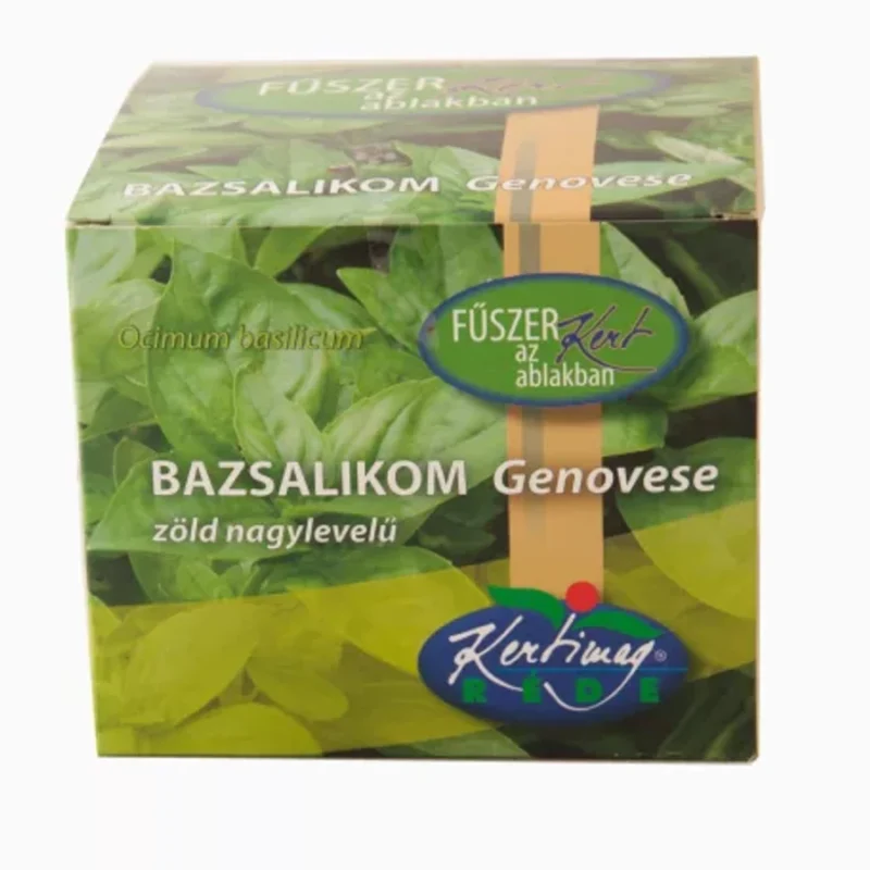 Bazsalikom Genovese fűszernövény nevelő készlet, RÉDEI Kertimag