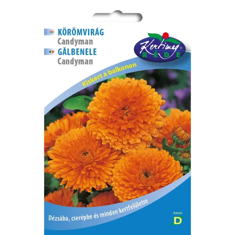 Körömvirág vetőmag, Candyman, 2 g – Rédei Kertimag