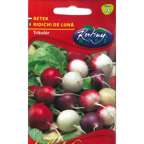 Hónapos retek vetőmag, trikolor, 3 g – Rédei Kertimag