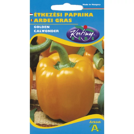 Paprika vetőmag, Golden Calwonder, 1 g – Rédei Kertimag
