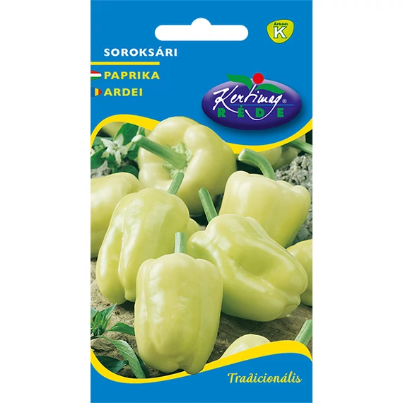 Paprika vetőmag, Soroksári, 0,5 g – Rédei Kertimag