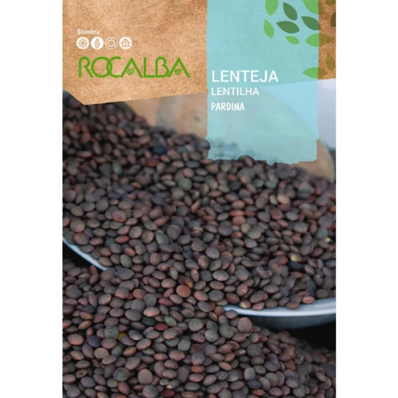 Lencse vetőmag, Pardina (apró szemű barna lencse), 30 g – ROCALBA