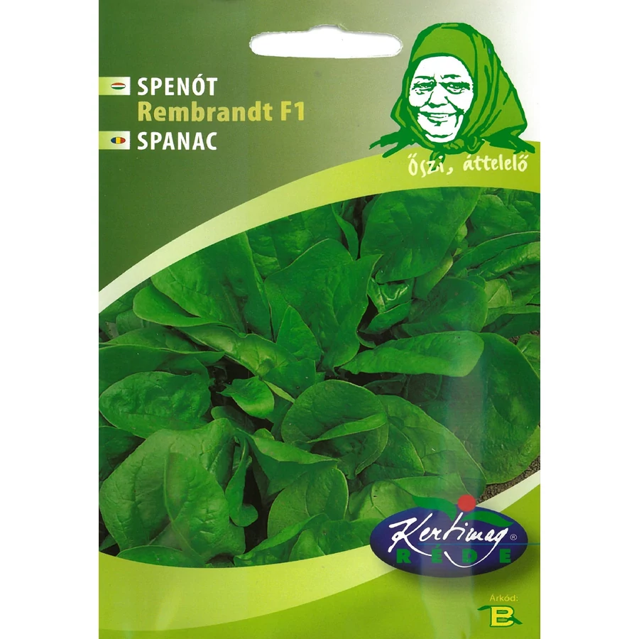 Spenót vetőmag, Rembrandt F1 (sima levelű, áttelelő), 3 g – Rédei Kertimag